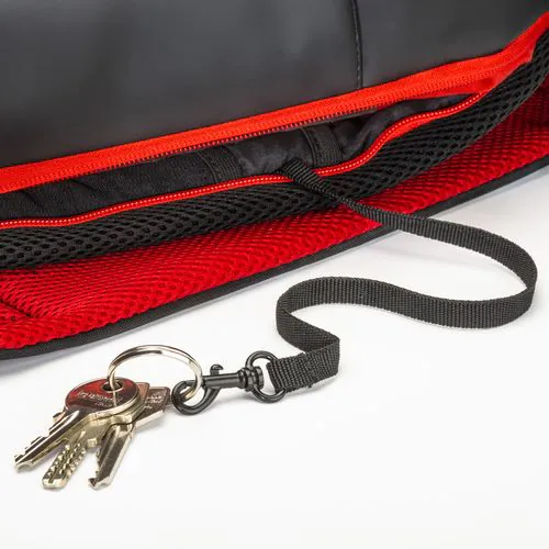 Water resistant soft pu laptop backpack, notebook compartment