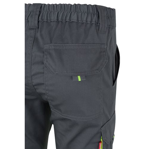 VL ZEUS. Two-tone, multi-pocket stretch trousers (240g/m²), in cotton (46%), EME (38%) and polyester (16%) VL ZEUS. Two-tone, multi-pocket stretch trousers (240g/m²), in cotton (46%), EME (38%) and polyester (16%)