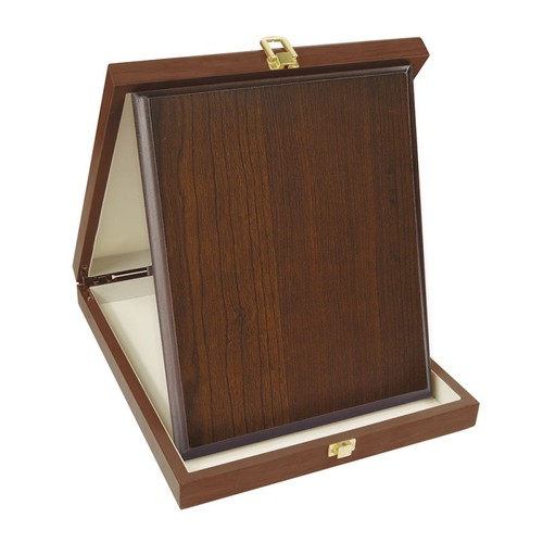 PLAQUE BOX WALNUT 180X230 VERTICAL PLAQUE BOX WALNUT 180X230 VERTICAL