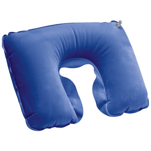 Inflatable soft travel pillow
