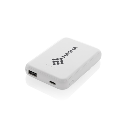 Stellar RCS recycled plastic 5000 mah 5W magnetic powerbank