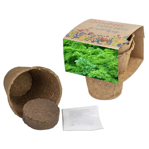 Cultivation set with seeds - Parsley Cultivation set with seeds - Parsley