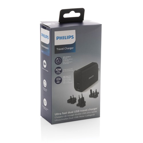 Philips 30W ultra snelle reisadapter set Philips 30W ultra snelle reisadapter set