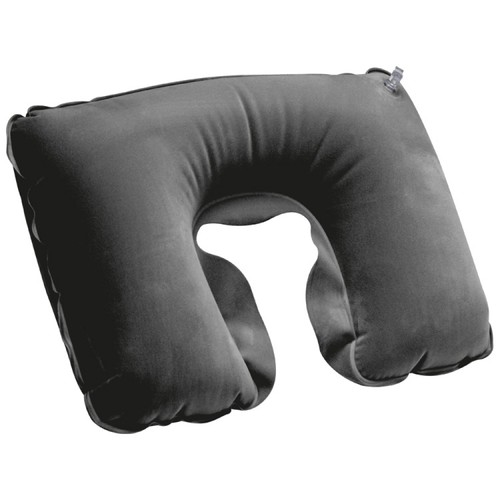 Inflatable soft travel pillow