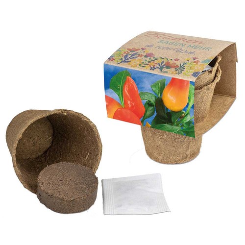 Cultivation set with seeds - Chili Cultivation set with seeds - Chili