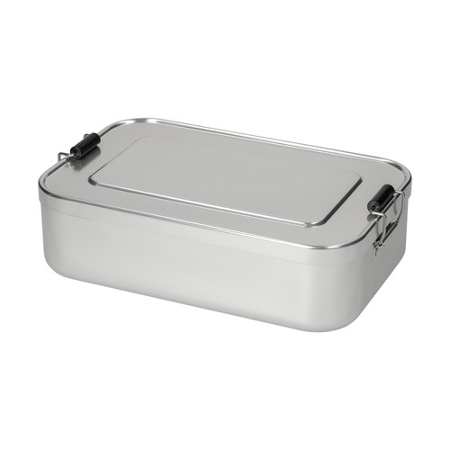 Boîte à déjeuner "Aluminium", grande, réutilisable