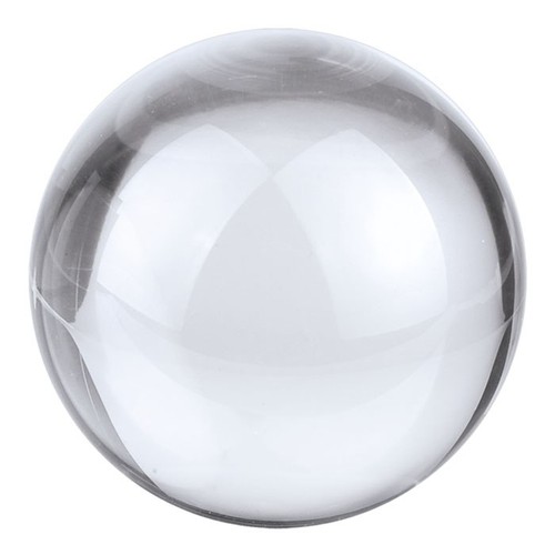 SPHÉRE EN VERRE BLANC AVEC COUPURE SPHÉRE EN VERRE BLANC AVEC COUPURE