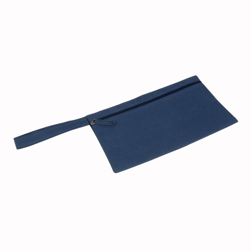 Porte-documents en polyester avec fermeture zip et poignée pratique Porte-documents en polyester avec fermeture zip et poignée pratique
