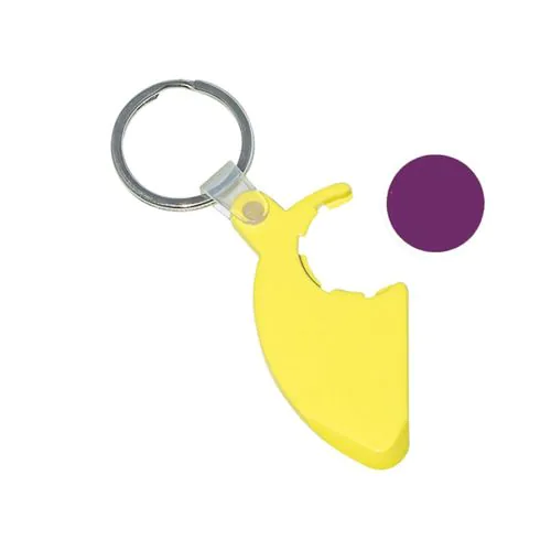 KEY-RING TOKEN HOLDER WITH SCRATCHCARD SCRAPER KEY-RING TOKEN HOLDER WITH SCRATCHCARD SCRAPER