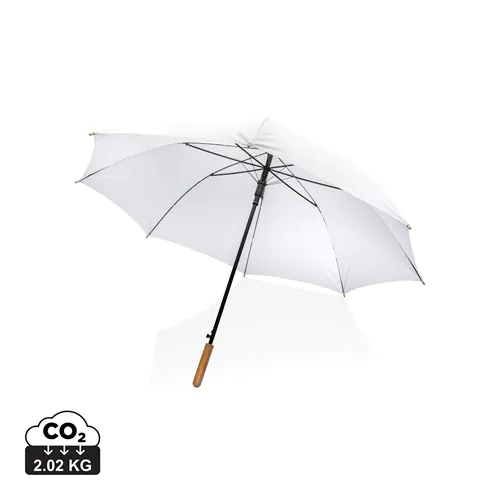 27" Impact AWARE™ RPET 190T auto open bamboe paraplu 27" Impact AWARE™ RPET 190T auto open bamboe paraplu