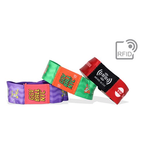 PDC Smart Fabric Wristbands with Integrated RFID Tag PDC Smart Fabric Wristbands with Integrated RFID Tag