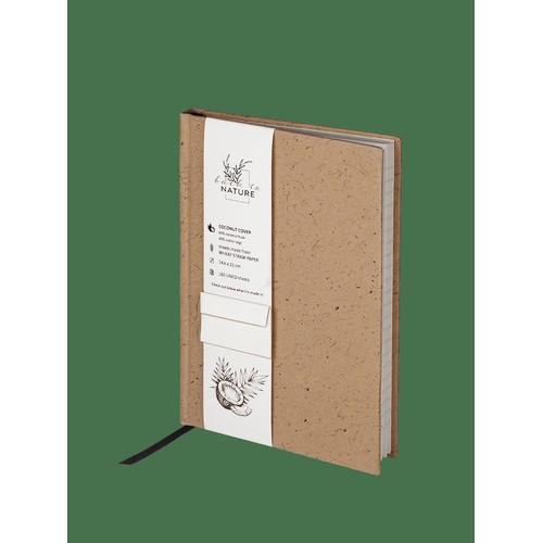 Cuaderno de coco reciclado
