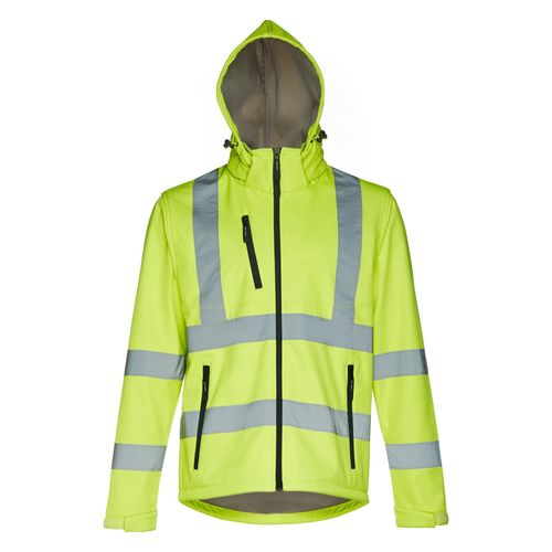 THC ZAGREB WORK. High-visibility softshell jacket (unisex, class 111) THC ZAGREB WORK. High-visibility softshell jacket (unisex, class 111)