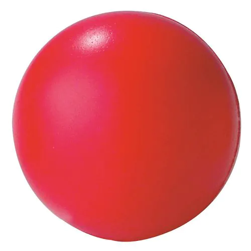 Balle antistress en PU, diamètre 6,5 cm