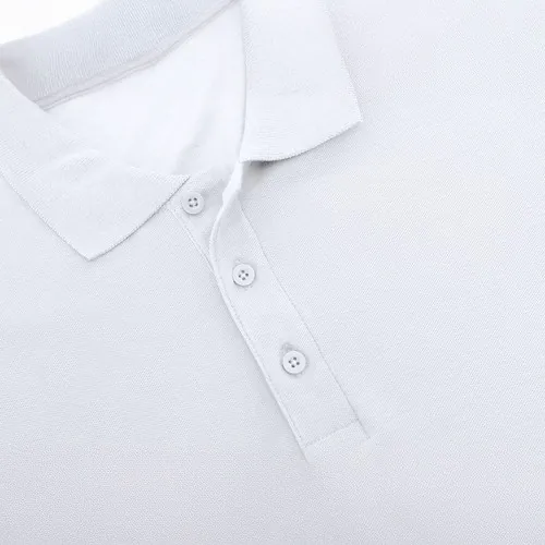 Adult White Polo Shirt Chaplin