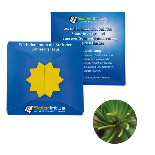 Closure – Star Seed Card - Norway spruce Closure – Star Seed Card - Norway spruce