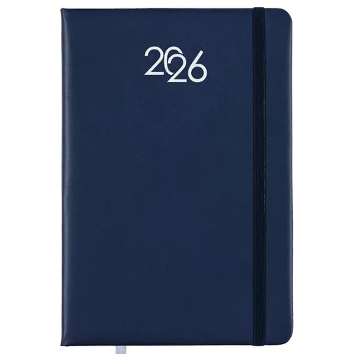 2026 daily planner with hard PU cover