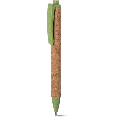 CORK AND WHEAT STRAW + ABS BALLPOINT PEN