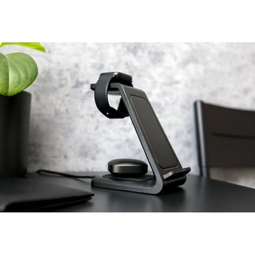 Chargeur sans fil 15W, 3 en 1, support de téléphone | Todd