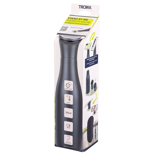 Borraccia termica con tappo MagSafe, 550 ml TROIKA STAND BY ME Borraccia termica con tappo MagSafe, 550 ml TROIKA STAND BY ME