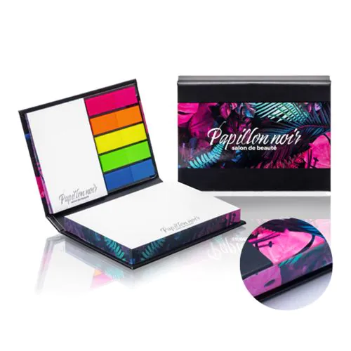 Sticky notes set in hardcover LUX