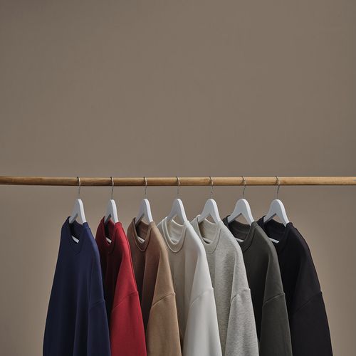 Whitehaven oversized sweatshirt. Org. cotton, rCotton and rPET. Made in PT