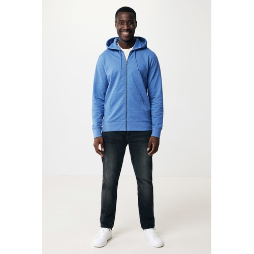 Sweat à capuche avec zip en coton recyclé IQONIQ Abisko Sweat à capuche avec zip en coton recyclé IQONIQ Abisko