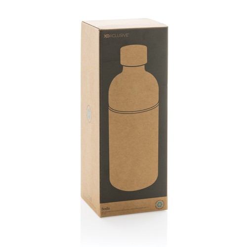Bouteille pour boisson gazeuse en acier recyclé RCS Bouteille pour boisson gazeuse en acier recyclé RCS