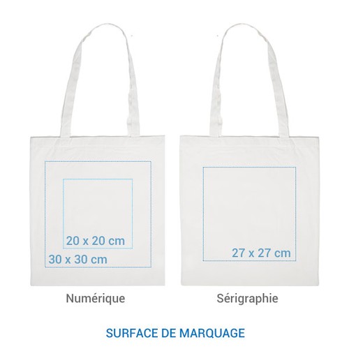 Sac coton 140gr Vert Clair Sac coton 140gr Vert Clair