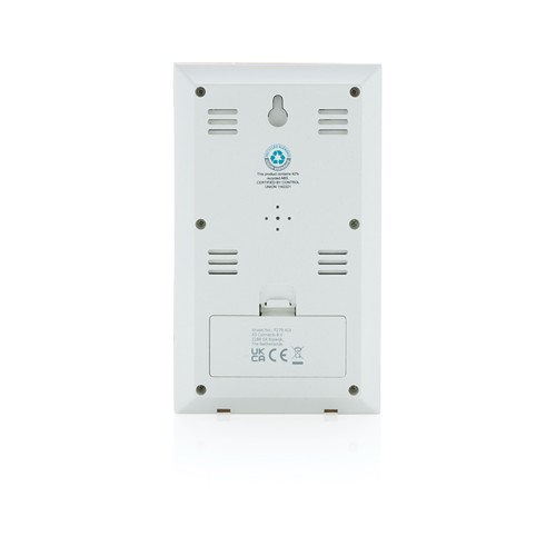 Station météo en bambou et plastique recyclé RCS Utah