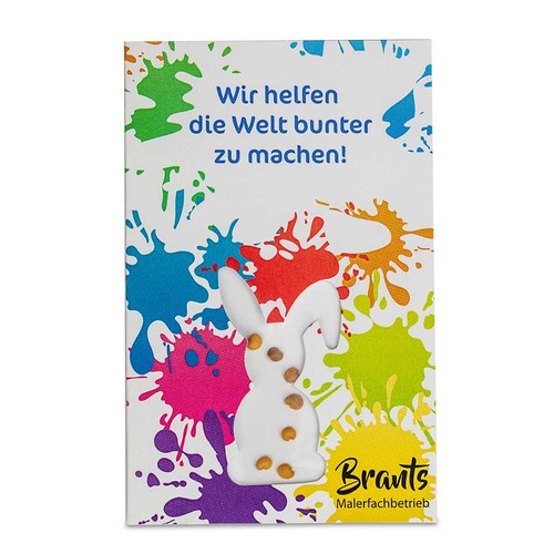 Carte avec graines-mini Pâques - Piment Carte avec graines-mini Pâques - Piment