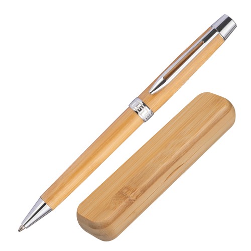 Długopis bambusowy w etui Długopis bambusowy w etui