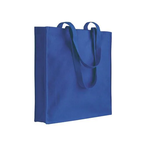 180 g/m2 cotton bag with long handles and gusset 180 g/m2 cotton bag with long handles and gusset