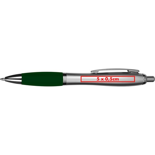 Ball pen with satin finish