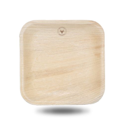 Square Palm Leaf Plate (20cm)