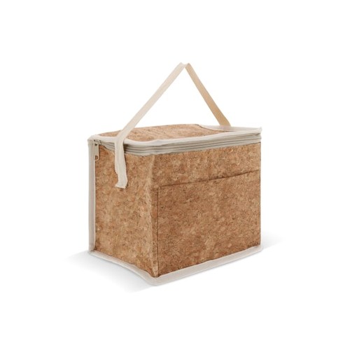 Borsa frigo in sughero quadrata 22x18x18cm Borsa frigo in sughero quadrata 22x18x18cm