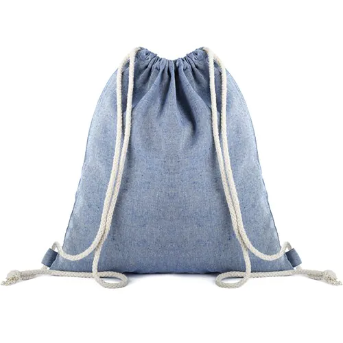 100% RECYCLED COTTON (150 gr/m²) KNAPSACK