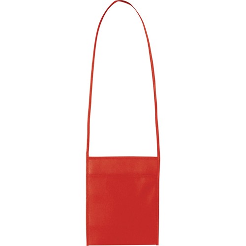 BANDOULIÈRE PORTE-VERRES TNT (70 gr/m²) AVEC SOUFFLET, BANDOULIÈRE 100 cm