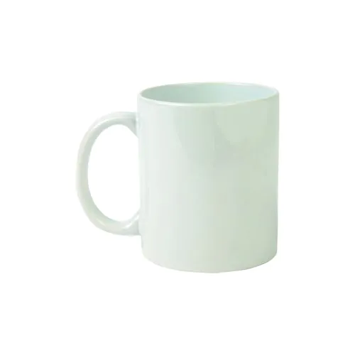 Sublimating ceramic mug with christmas printing included