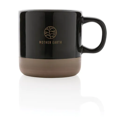 Glazed ceramic mug 360ml Glazed ceramic mug 360ml