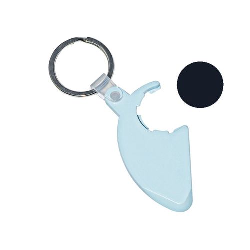 KEY-RING TOKEN HOLDER WITH SCRATCHCARD SCRAPER KEY-RING TOKEN HOLDER WITH SCRATCHCARD SCRAPER