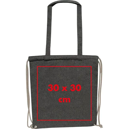 Bolsa de algodón reciclado Addison Bolsa de algodón reciclado Addison