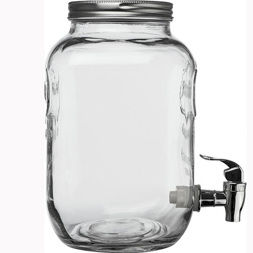 Set drink dispenser and glasses ACAPULCO