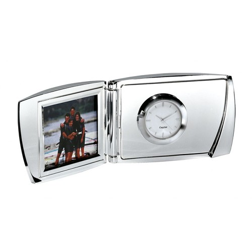 DESK CLOCK PHOTO FRAME "SHELL" LUX BOX
