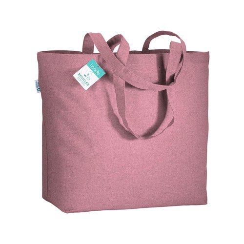 190 g/m2 recycled cotton shopping bag with long handles and gusset 190 g/m2 recycled cotton shopping bag with long handles and gusset