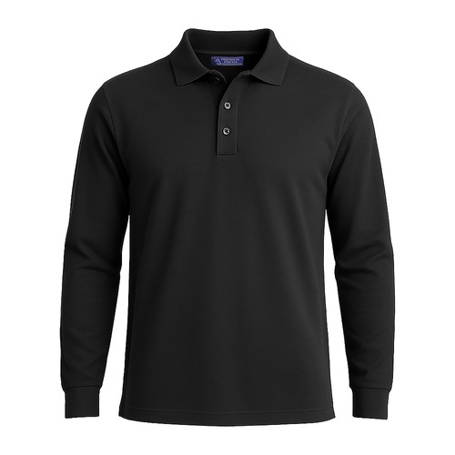 100% piqué cotton (180 g/m2) short-sleeved polo shirt with two-button collar 100% piqué cotton (180 g/m2) short-sleeved polo shirt with two-button collar