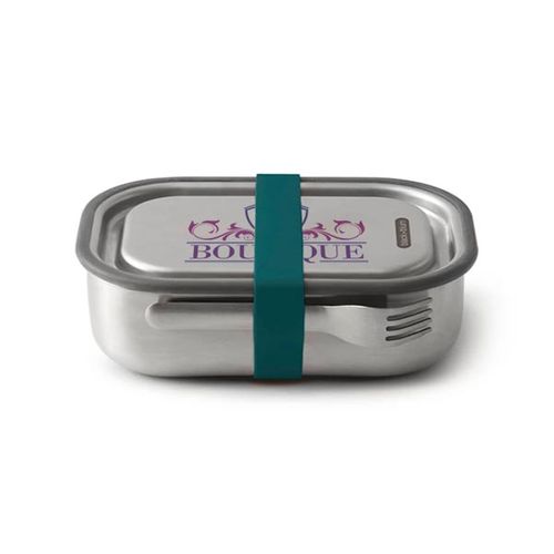Boîte à lunch en acier inoxydable - noir+blum Boîte à lunch en acier inoxydable - noir+blum