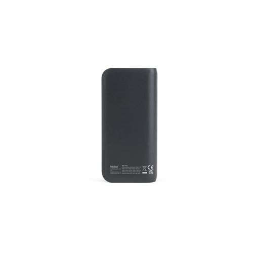 BECKER 20. 20.000 mAh power bank in recycled ABS (100% rABS) with 15W superfast wireless charger BECKER 20. 20.000 mAh power bank in recycled ABS (100% rABS) with 15W superfast wireless charger
