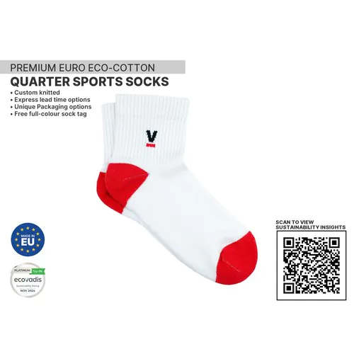 1/4-Knöchel Premium-Sportsocken von KINGLY Socks