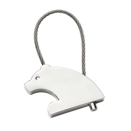 PORTE-CLÉS "OURS BLANC"